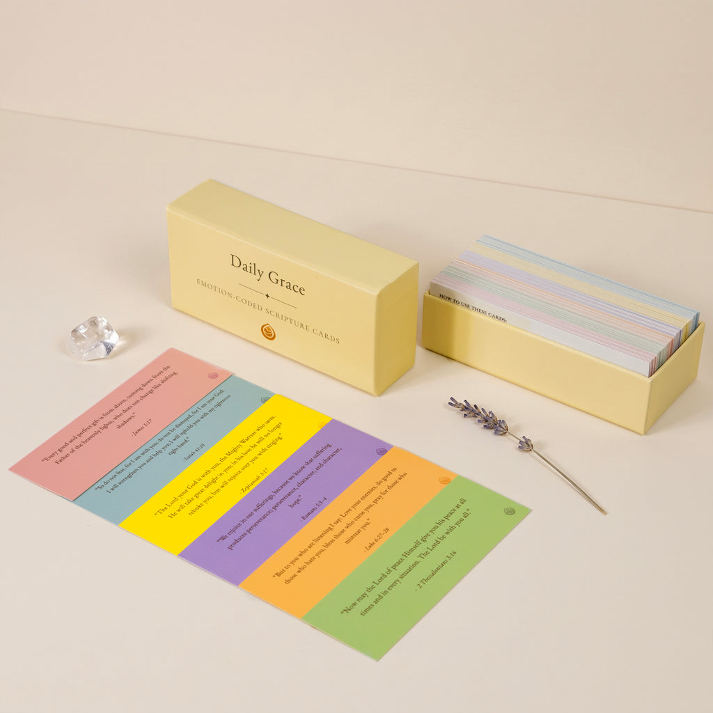 Daily Grace Emotion-Coded Scripture Cards